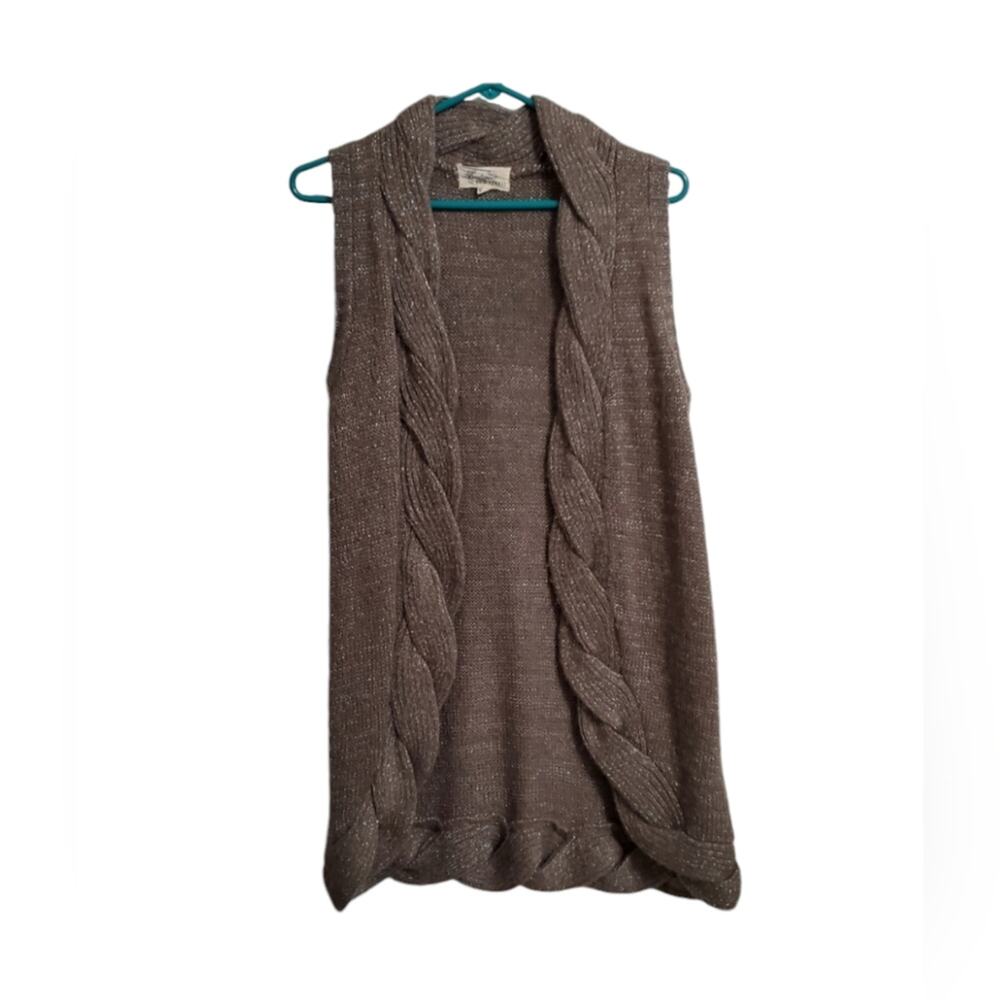 FOREVER 21 Boutique Longline sweater vest Size M
